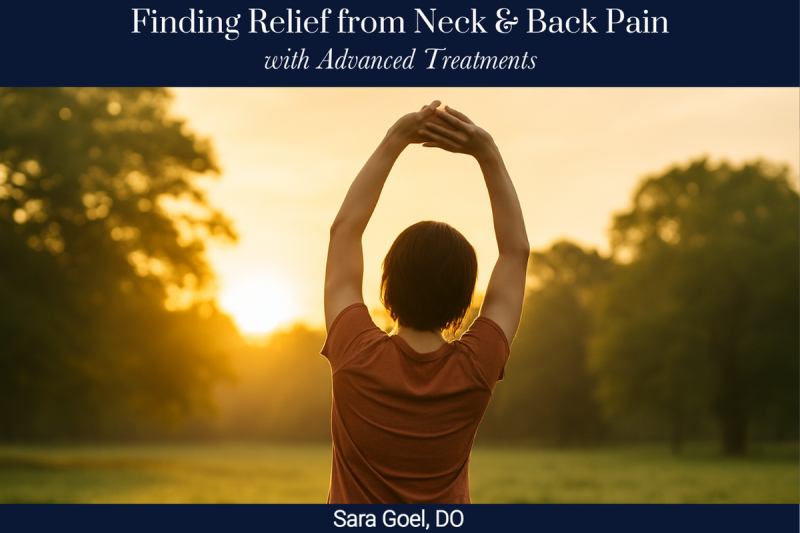 Finding Relief from Neck & Back Pain with Advanced Treatments